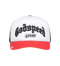 Godspeed Forever Trucker Black/Red (Snapback)