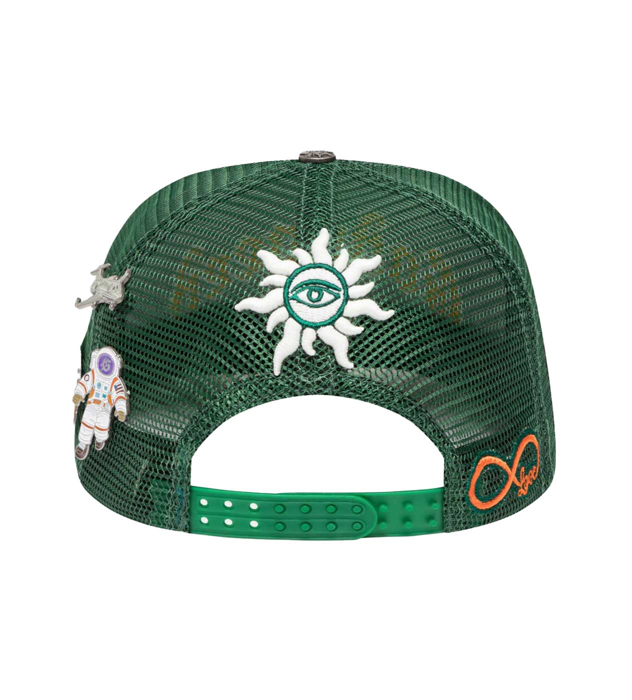 Godspeed Forever Trucker Green/Yellow (Snapback)