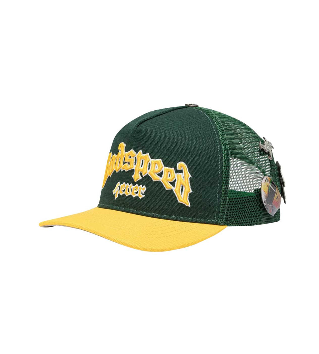 Godspeed Forever Trucker Green/Yellow (Snapback)