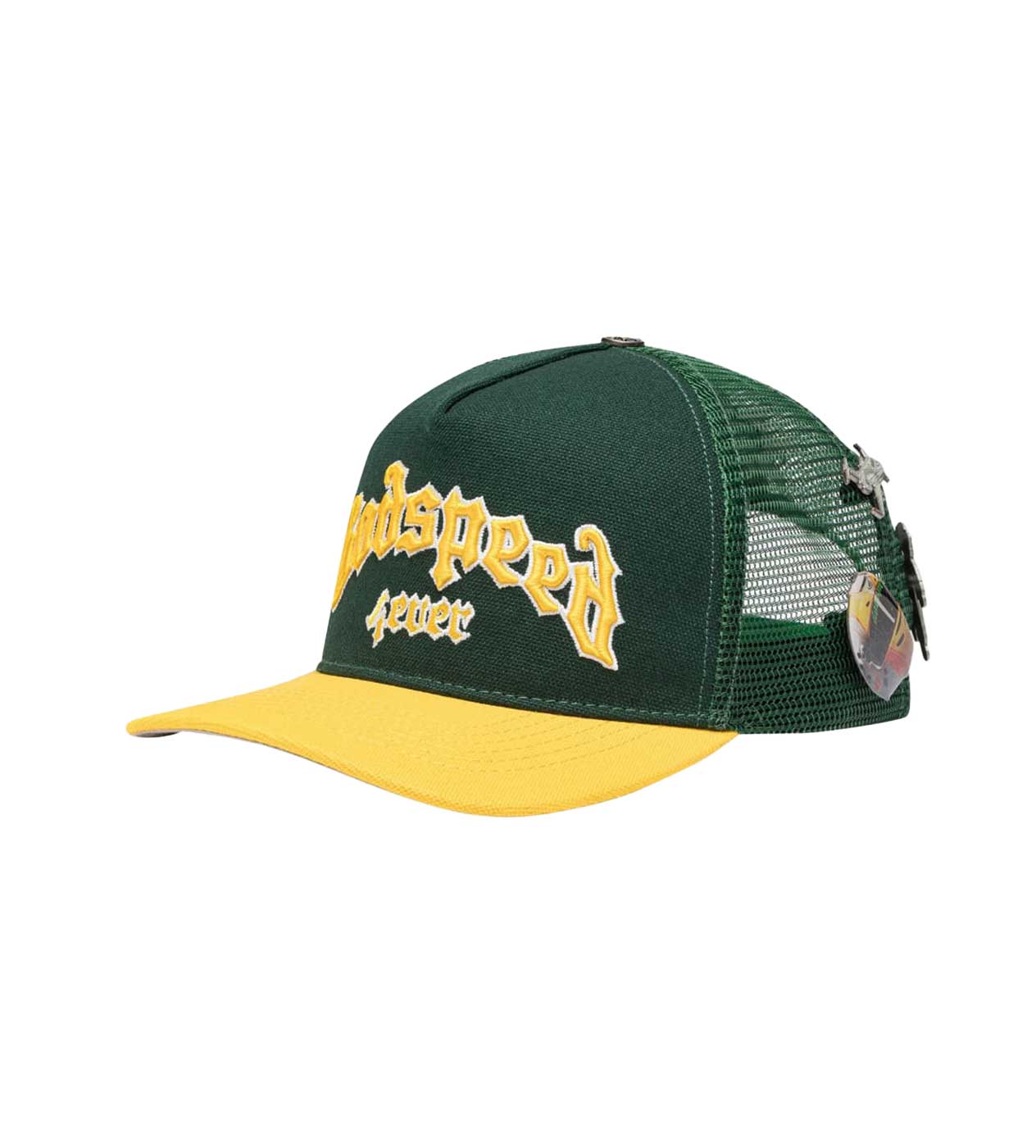 Godspeed Forever Trucker Green/Yellow (Snapback)