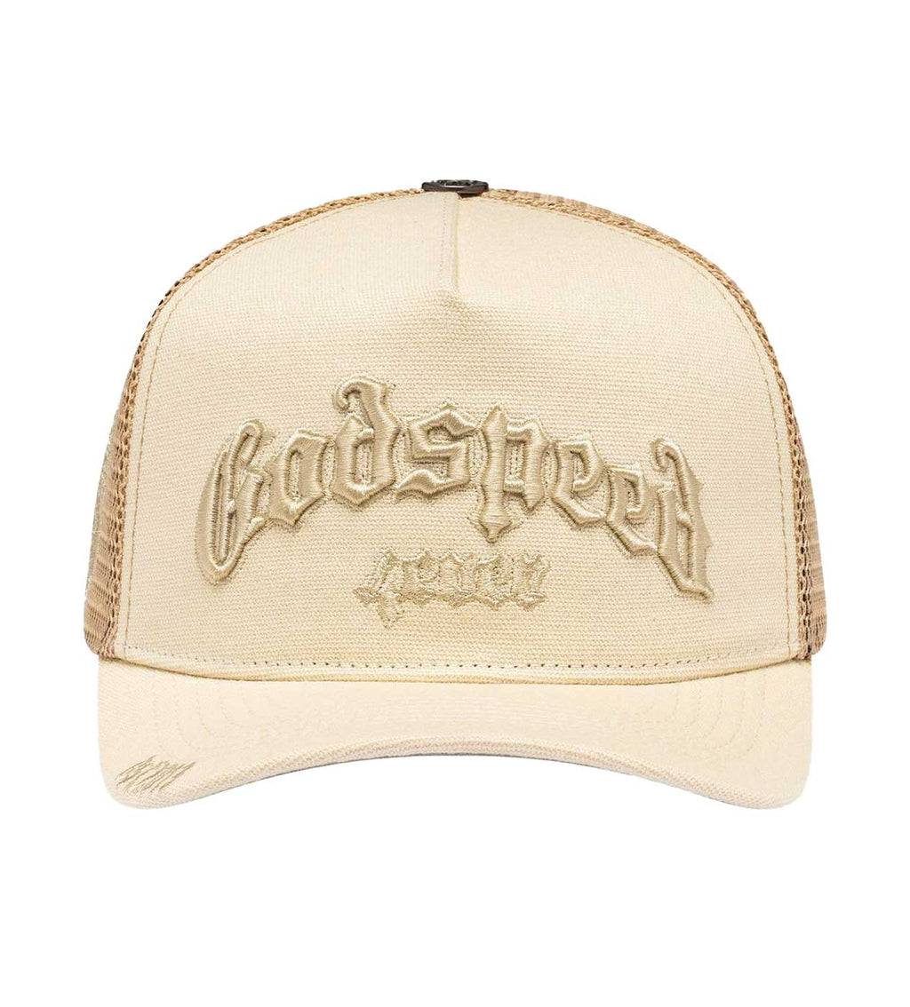 Godspeed Forever Trucker Hat Bone