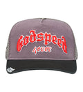 Godspeed Forever Trucker Hat Grey/Red