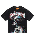 Godspeed Glitchy Tee Black