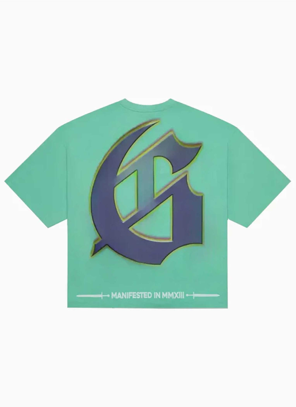 Godspeed Man in the Mirror Tee Teal