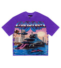Godspeed Miami Yacht Tee Purple *Miami Exclusive*