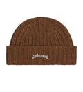 Godspeed OG Logo Emblem Beanie Brown Speckle