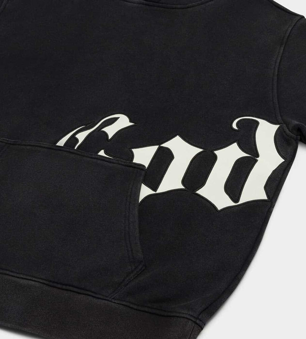 Godspeed OG Logo Hoodie Washed Black
