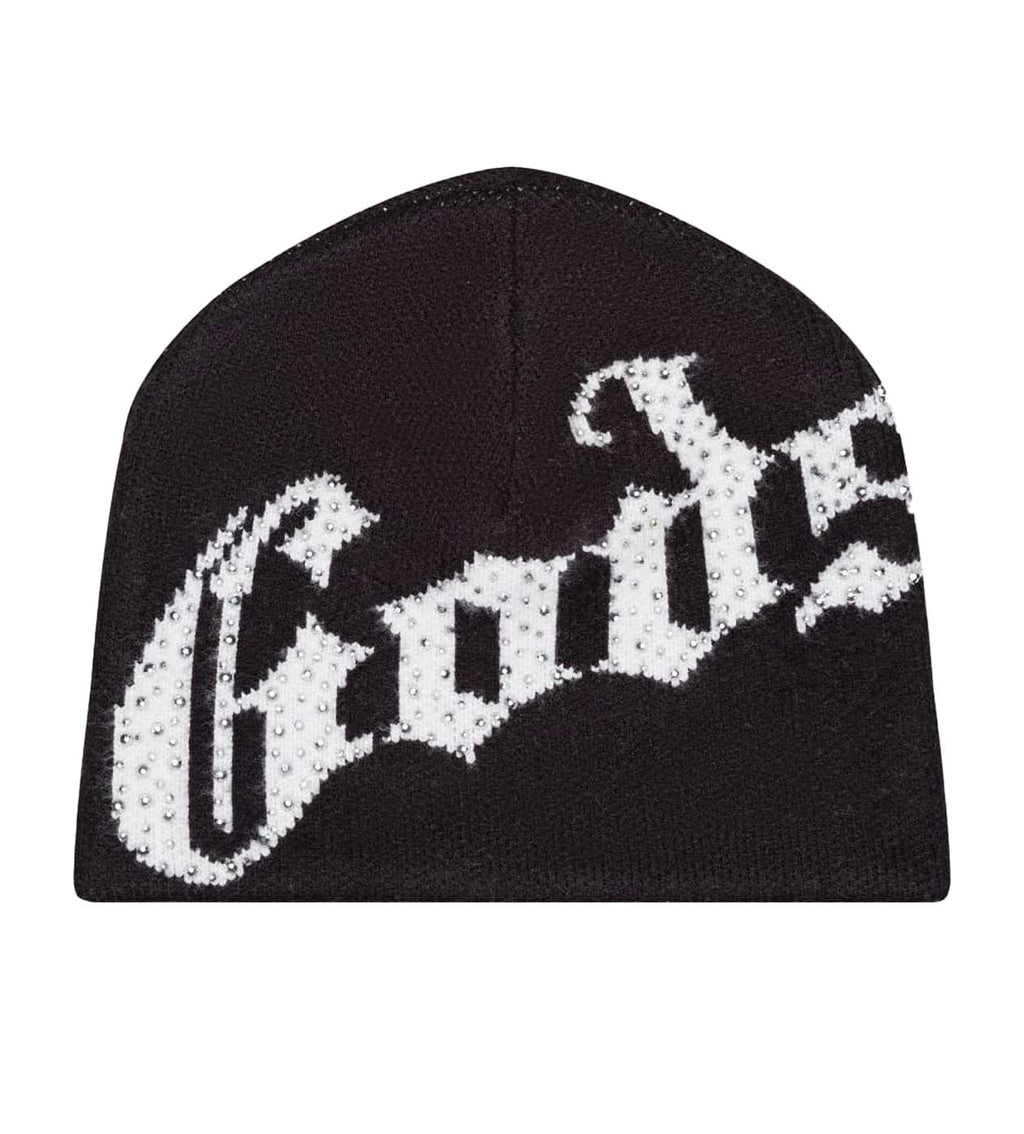 Godspeed Forever OG Logo Studded Beanie Boom Black