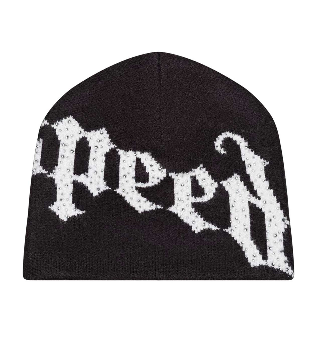 Godspeed Forever OG Logo Studded Beanie Boom Black