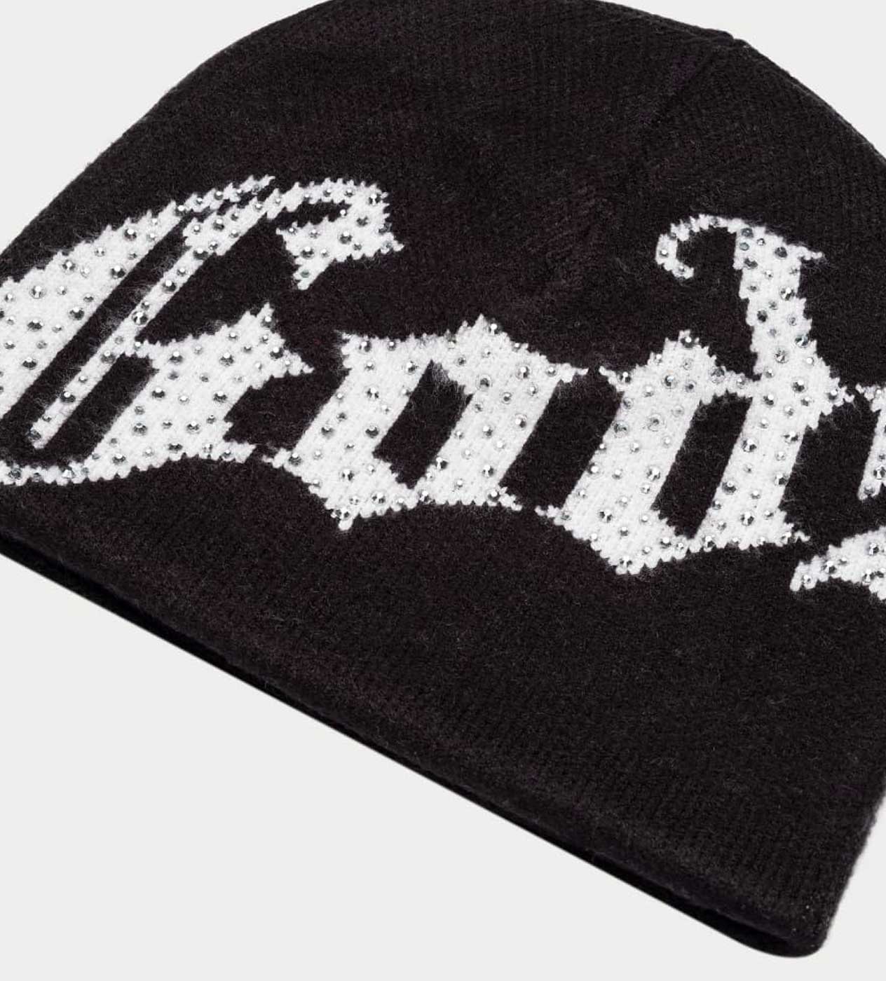 Godspeed Forever OG Logo Studded Beanie Boom Black