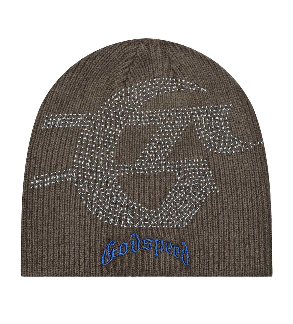 Godspeed Studded Beanie Olive/Blue