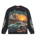 Godspeed Sunset Drift L/S Tee Black