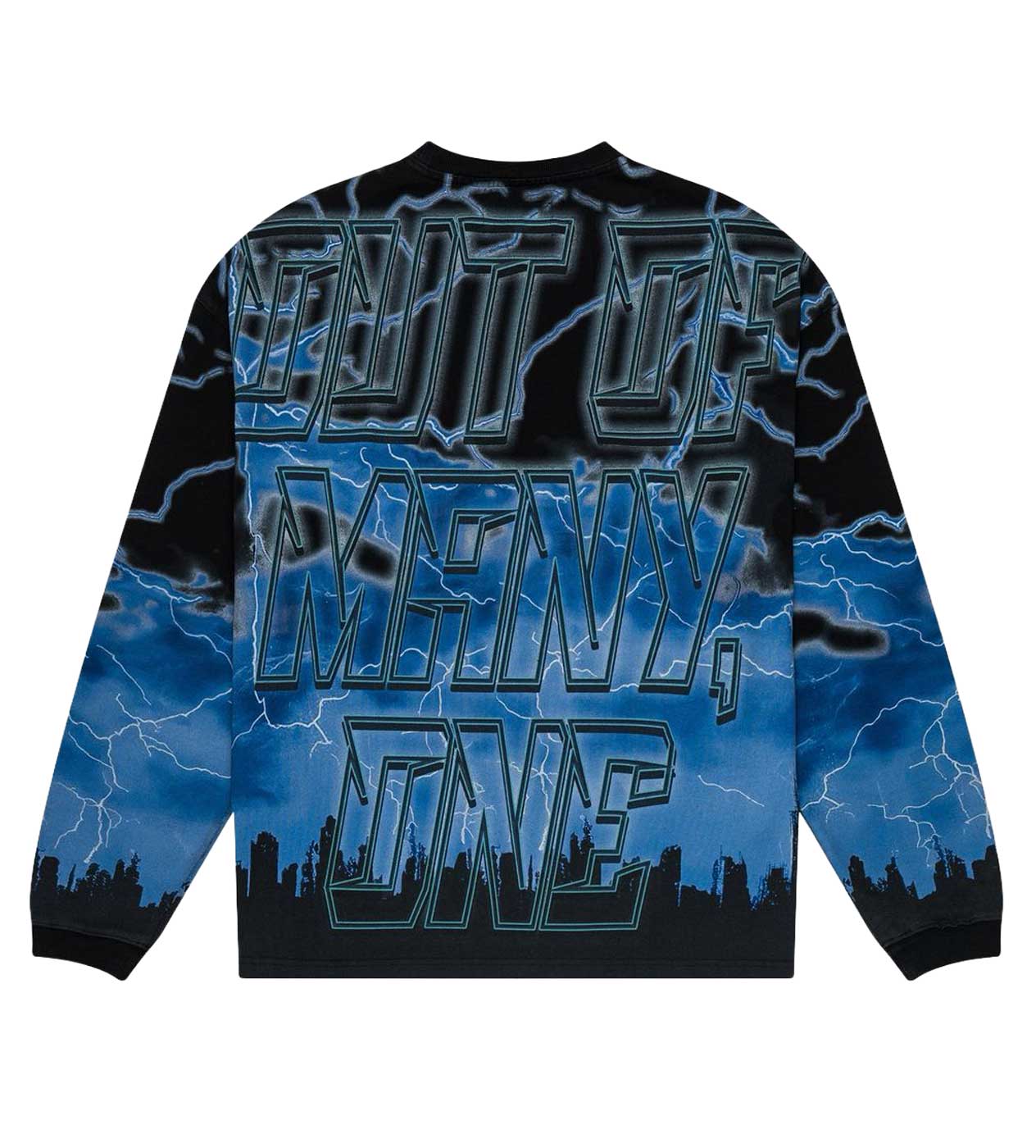 Godspeed Voltage L/S Tee Black/Blue
