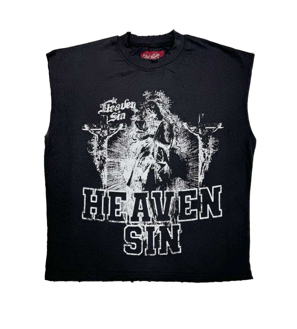 Heaven Sin Repent Cut Off Black