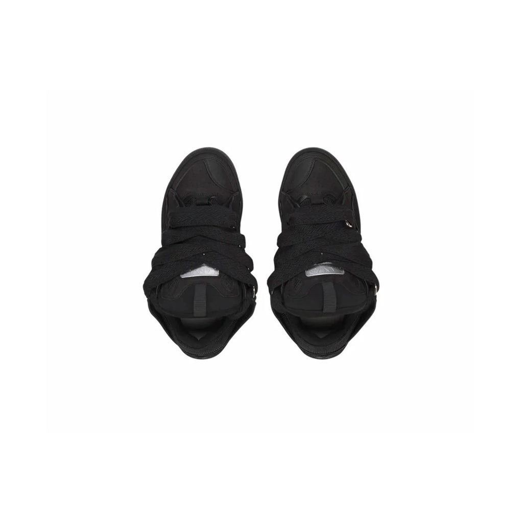 Lanvin Leather Curb Triple Black