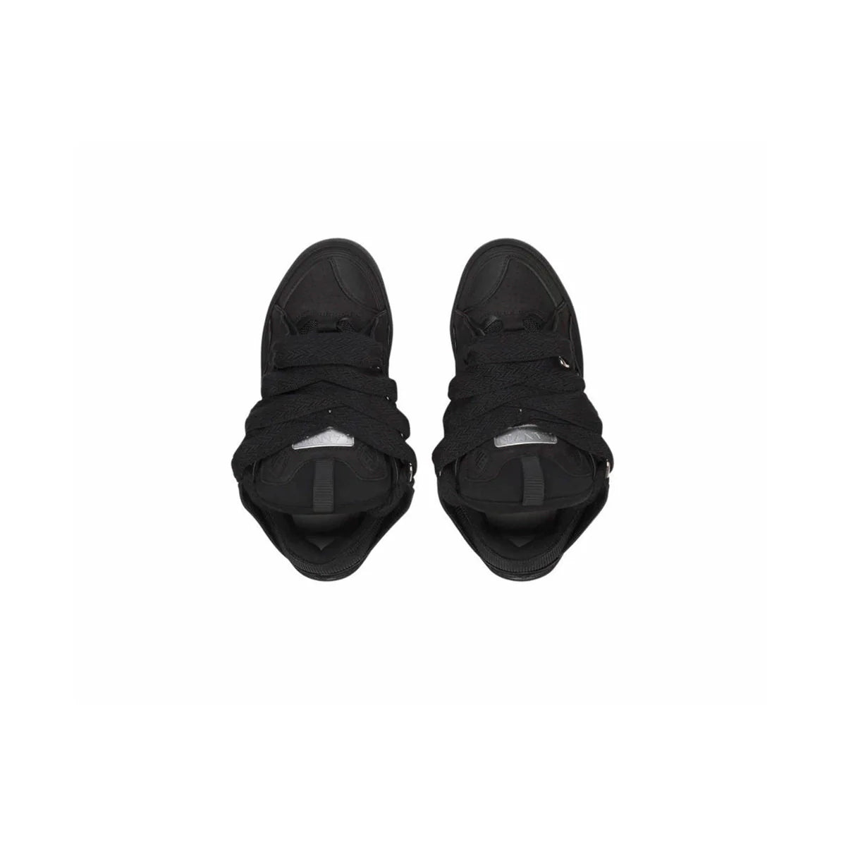 Lanvin Leather Curb Triple Black