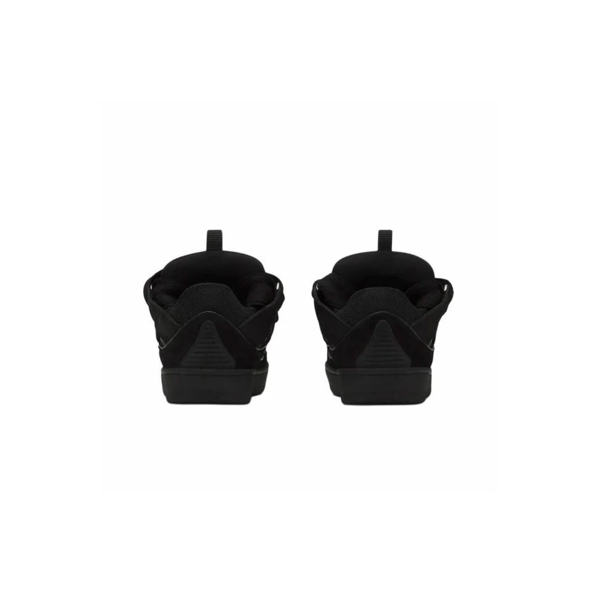 Lanvin Leather Curb Triple Black