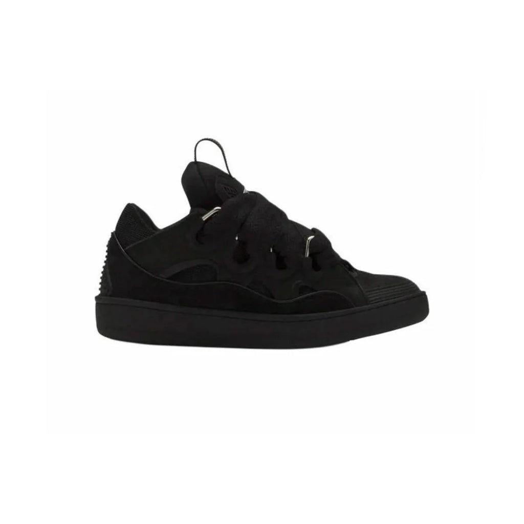 Lanvin Leather Curb Triple Black