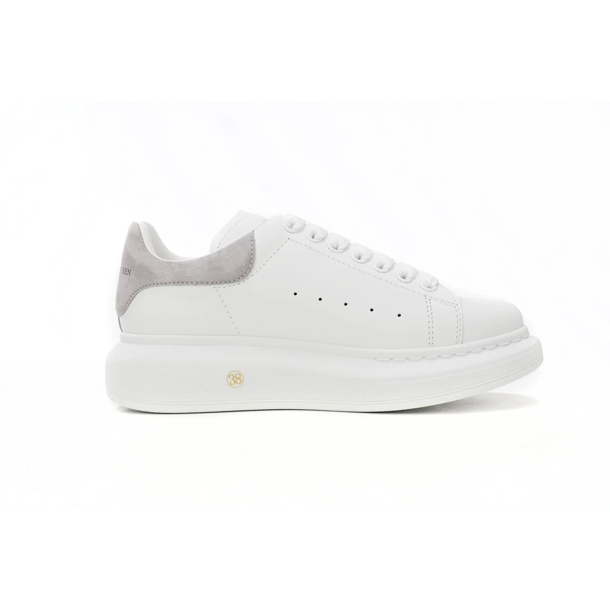 Alexander McQueen Sneaker Gray Velvet