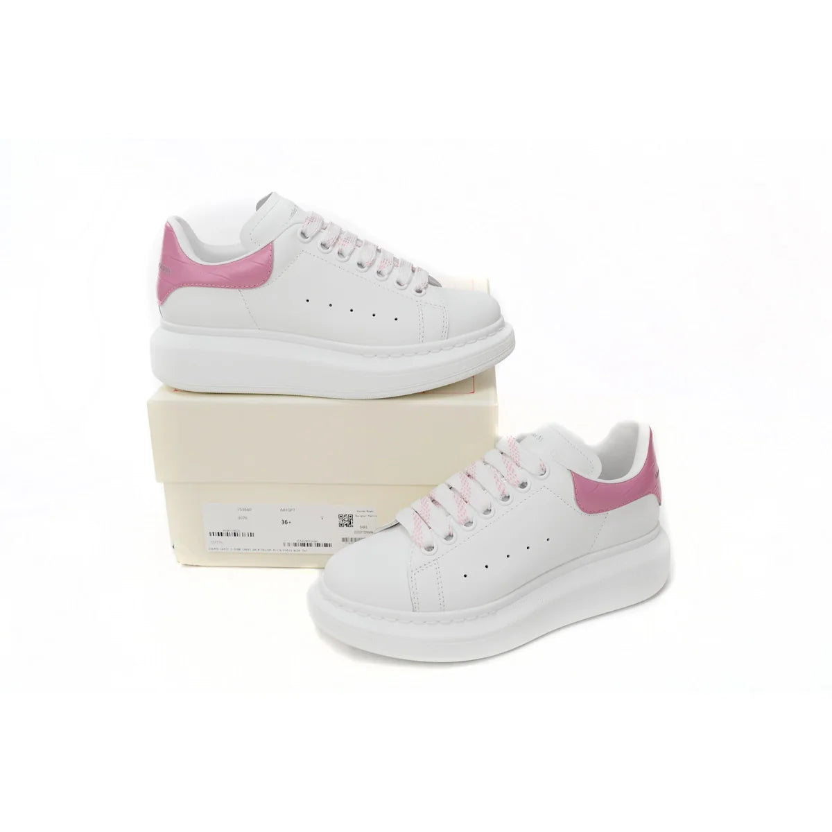 Alexander McQueen Sneaker Pink Stone Pattern