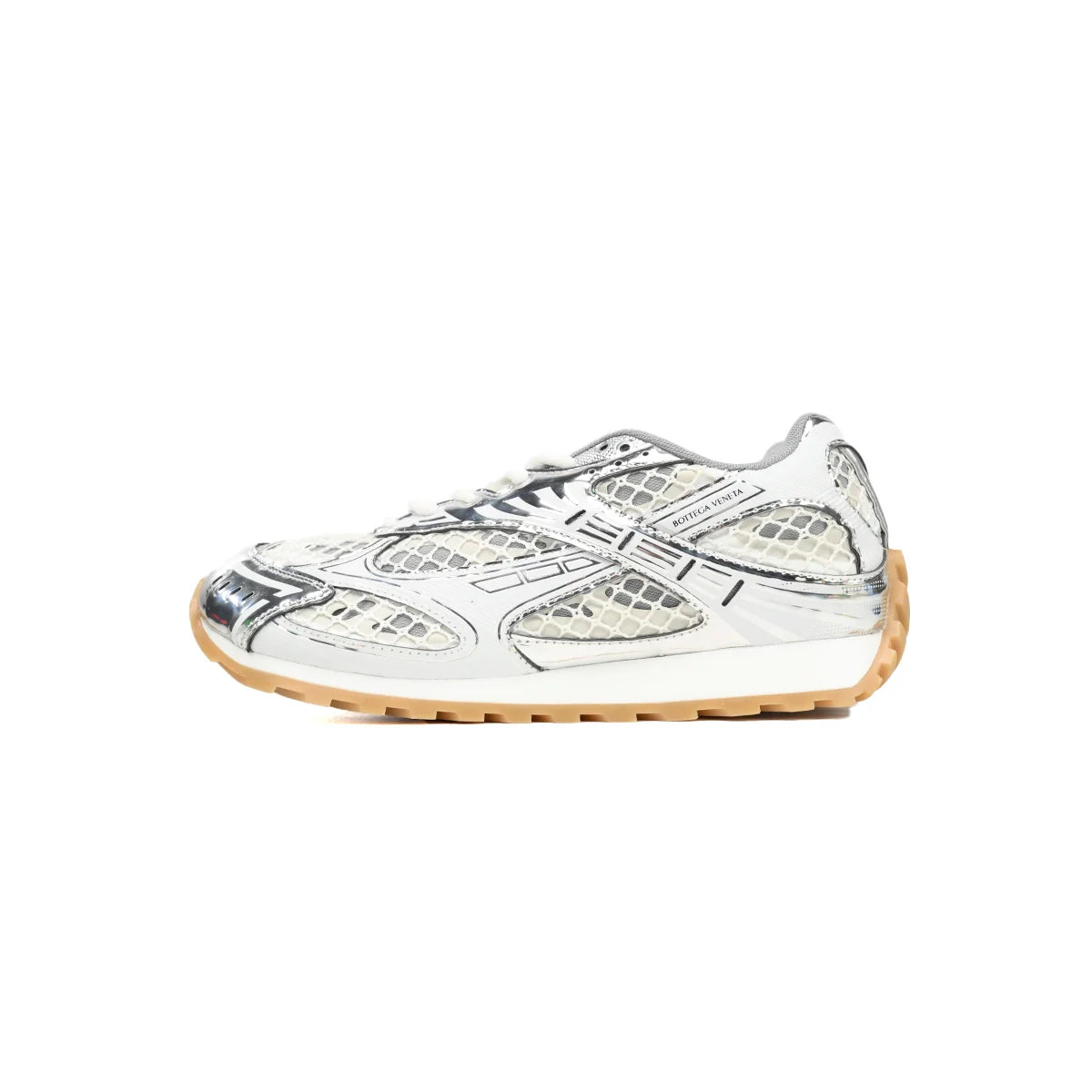 Bottega Veneta Orbit Silver
