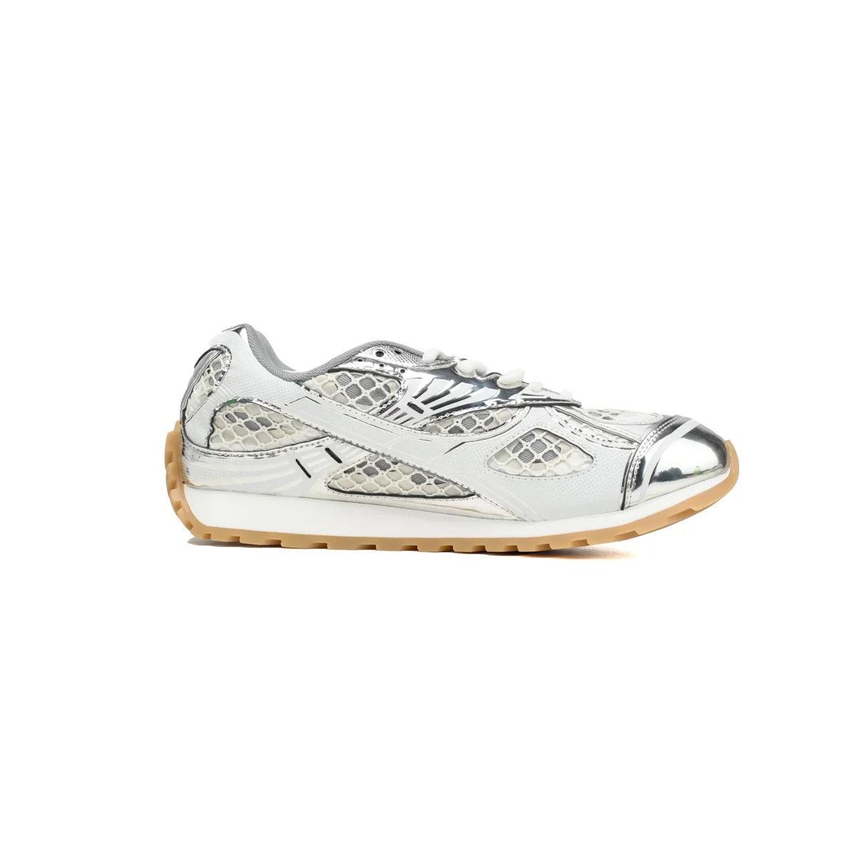 Bottega Veneta Orbit Silver