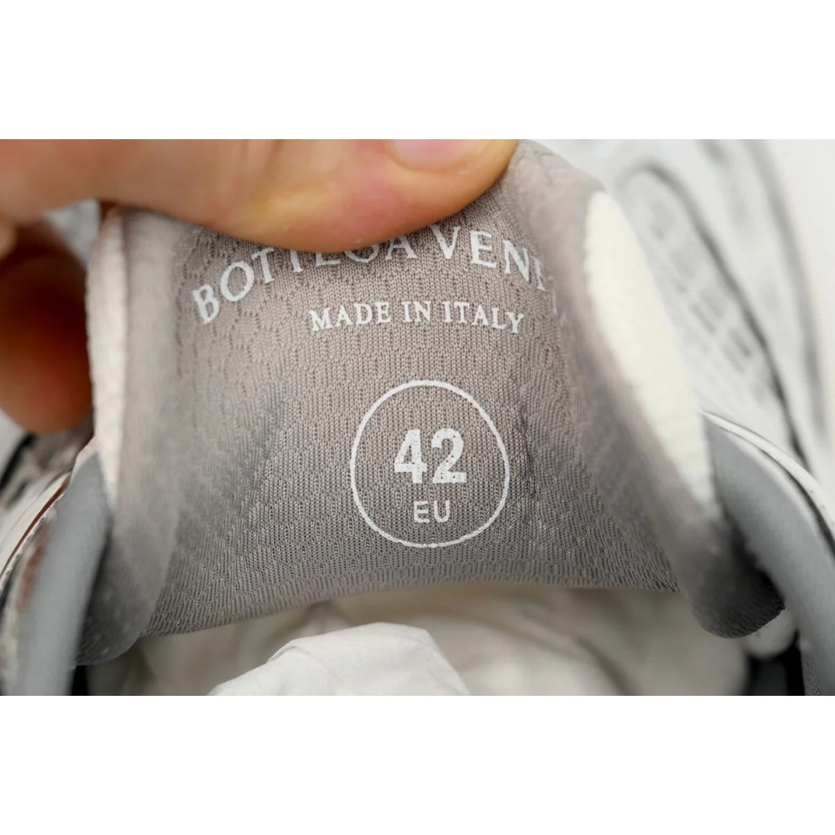 Bottega Veneta Orbit Silver