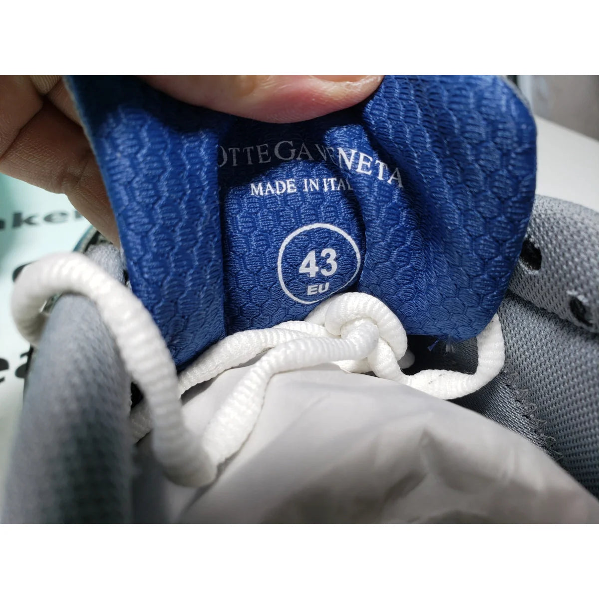 Bottega Veneta Orbit Blue Grey