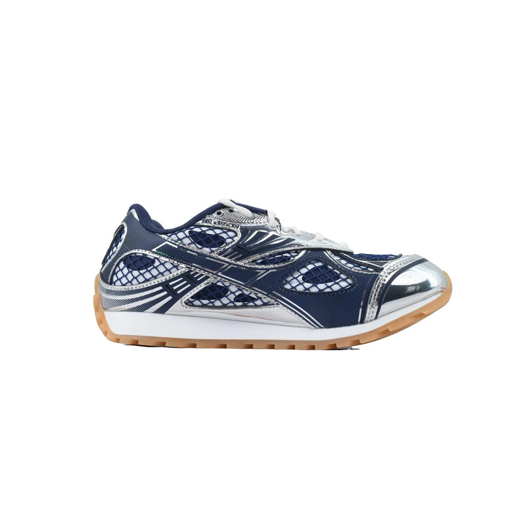 Bottega Veneta Orbit Deep Blue Silver
