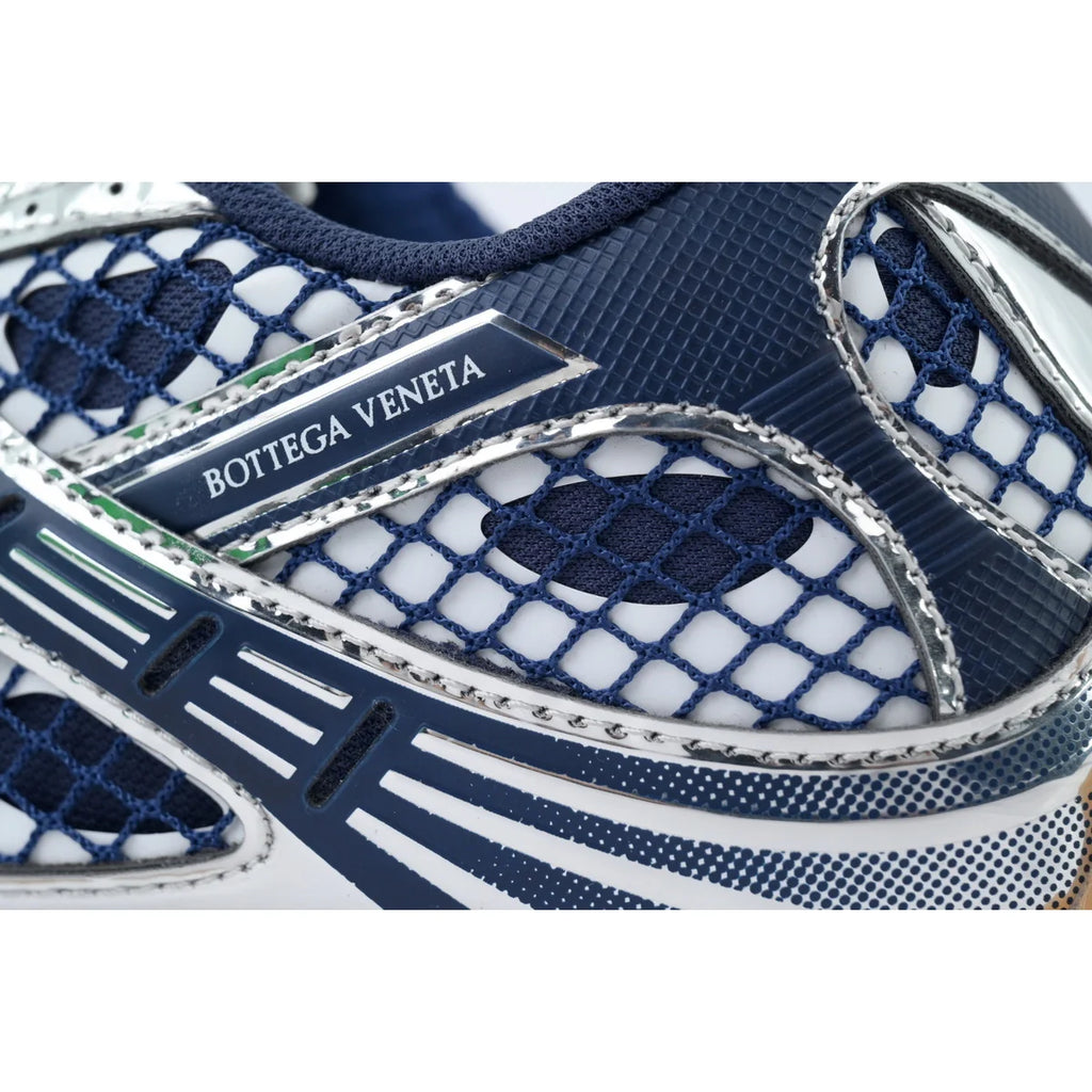 Bottega Veneta Orbit Deep Blue Silver