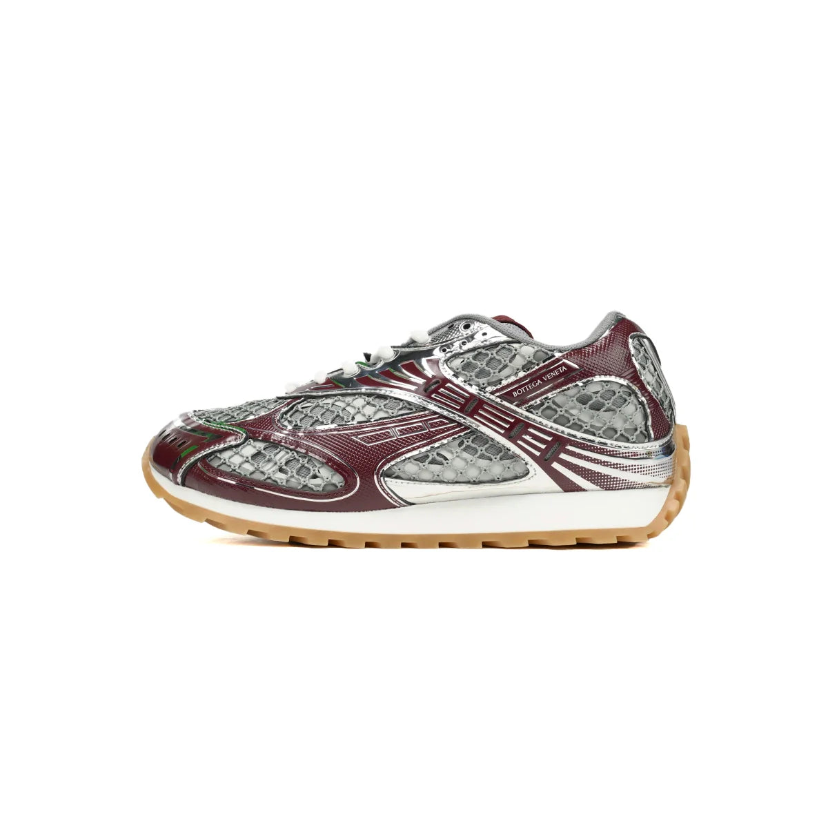 Bottega Veneta Orbit Wine Red