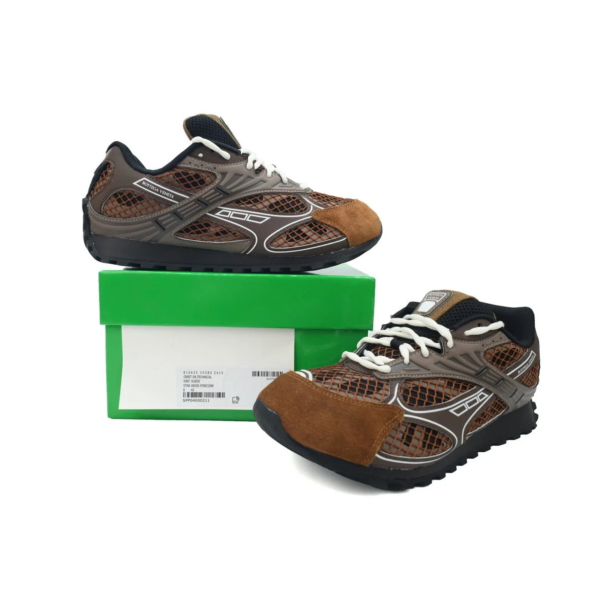 Bottega Veneta Orbit Brown suede