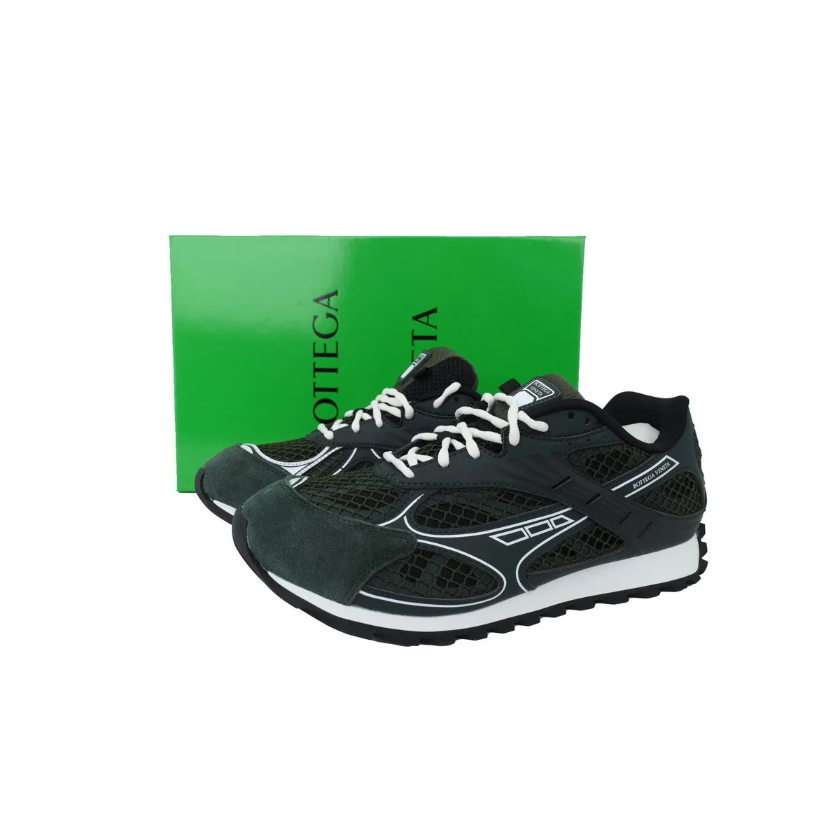 Bottega Veneta Orbit Dark Green