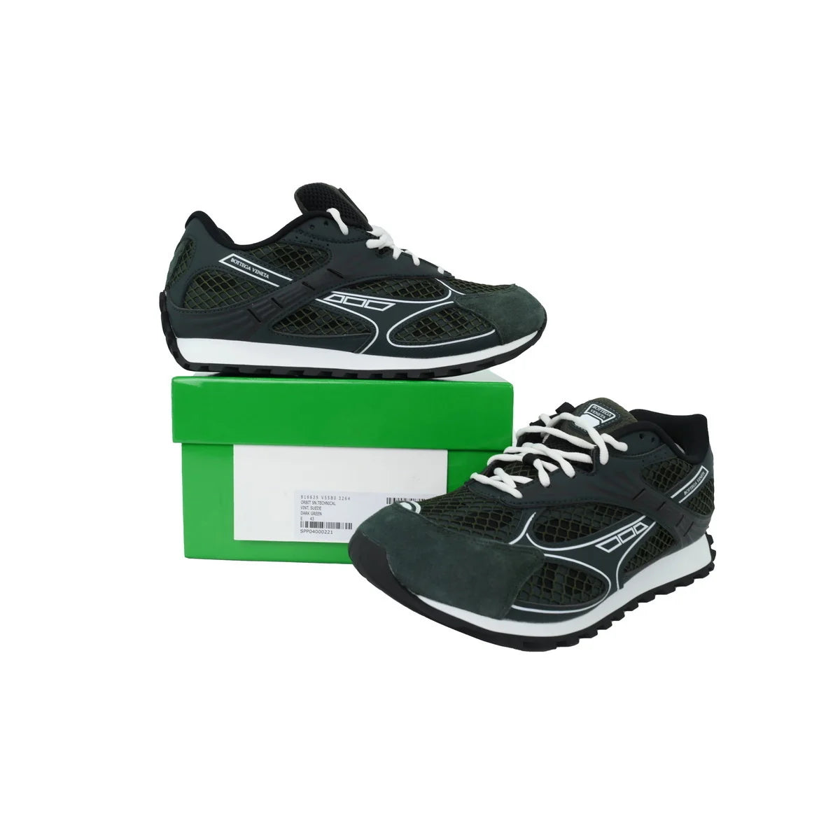 Bottega Veneta Orbit Dark Green