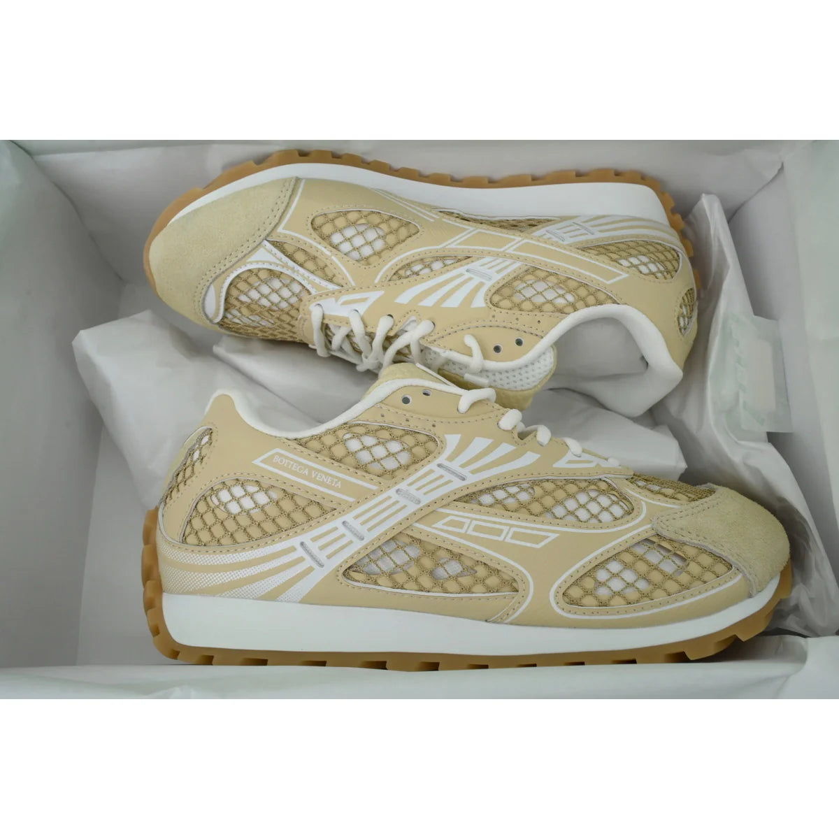 Bottega Veneta Orbit Beige
