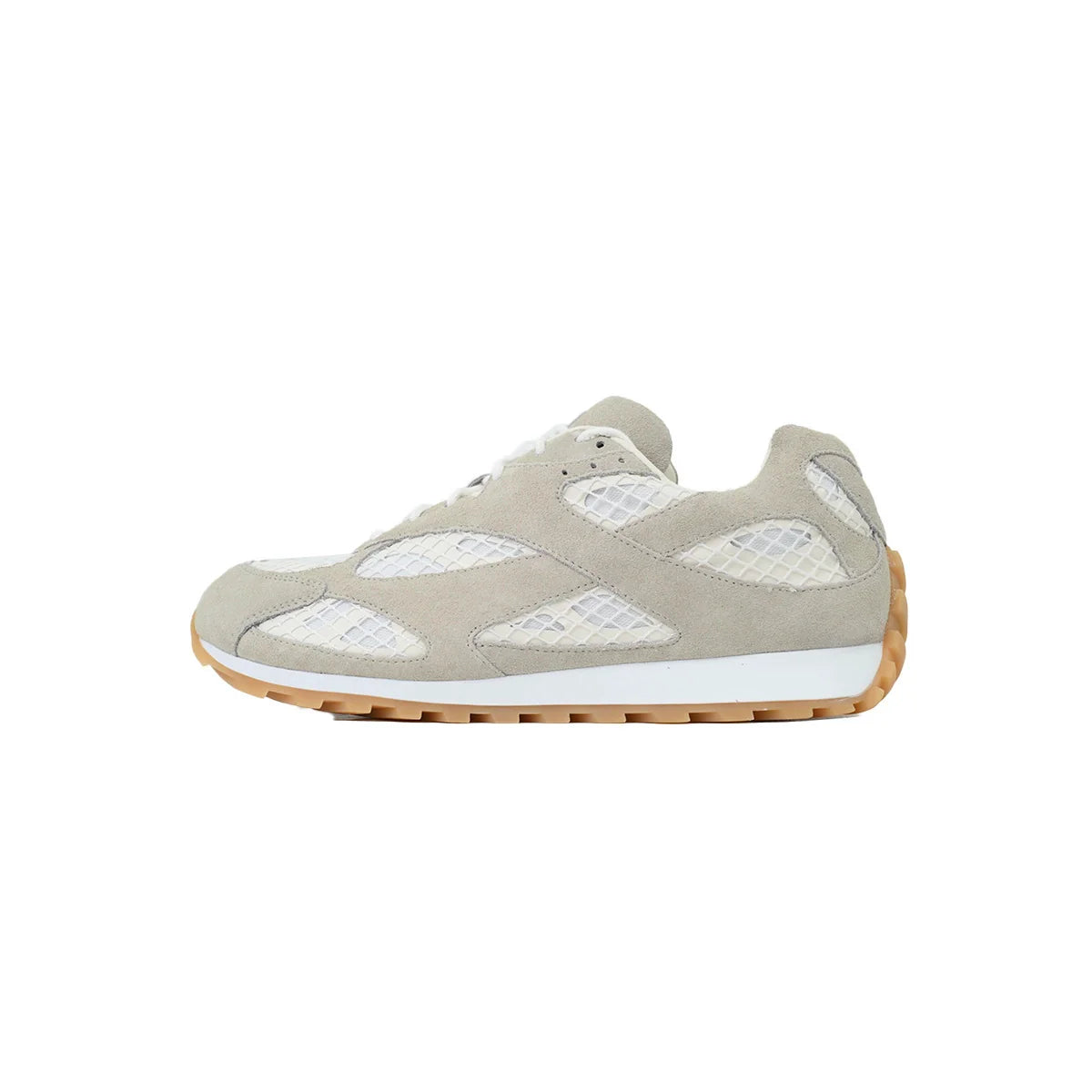 Bottega Veneta Orbit Suede Gray