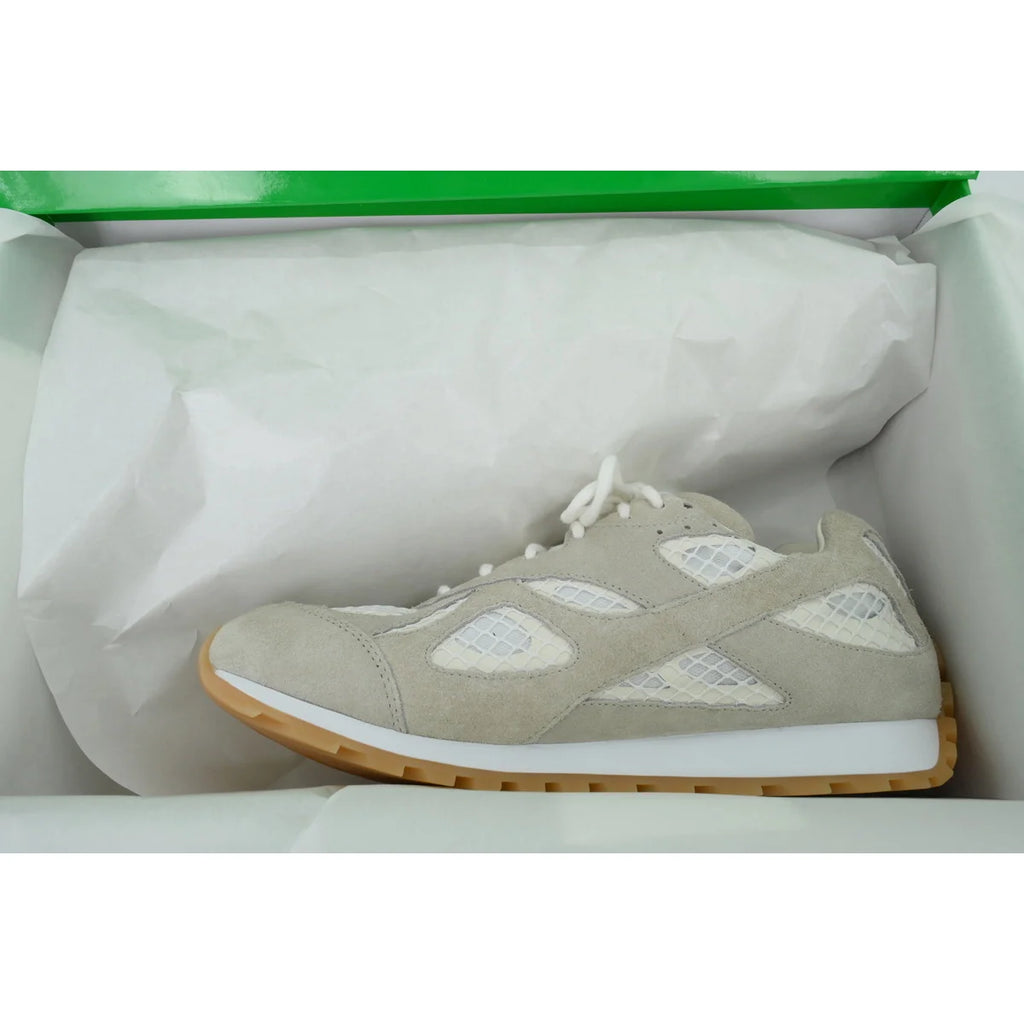 Bottega Veneta Orbit Suede Gray