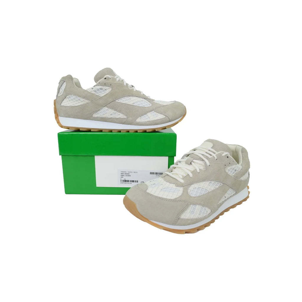 Bottega Veneta Orbit Suede Gray