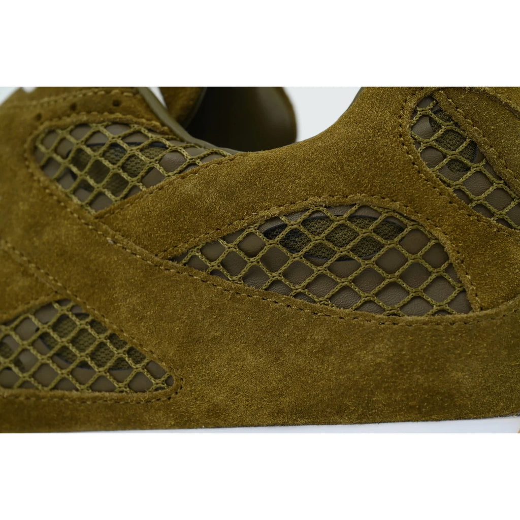 Bottega Veneta Orbit Suede Green