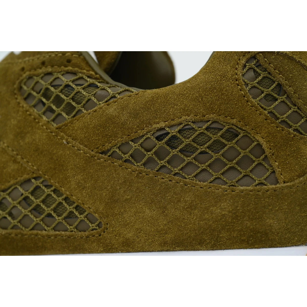 Bottega Veneta Orbit Suede Green