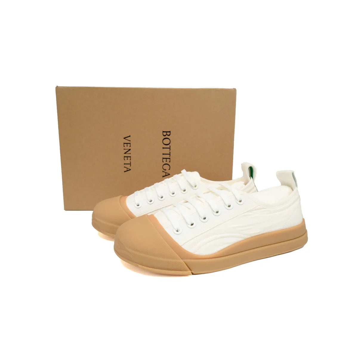 Bottega Veneta White-Brown