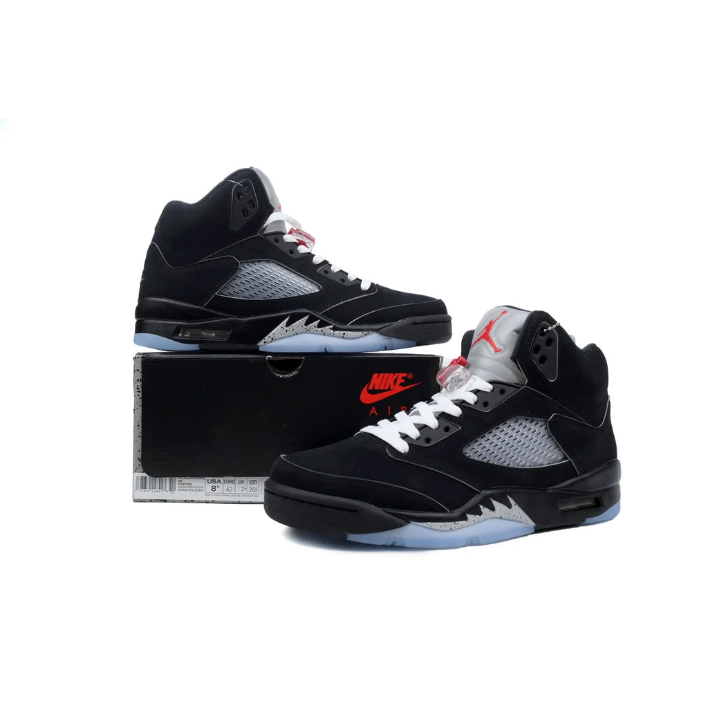 Air Jordan 5 Black Metallic Reimagined