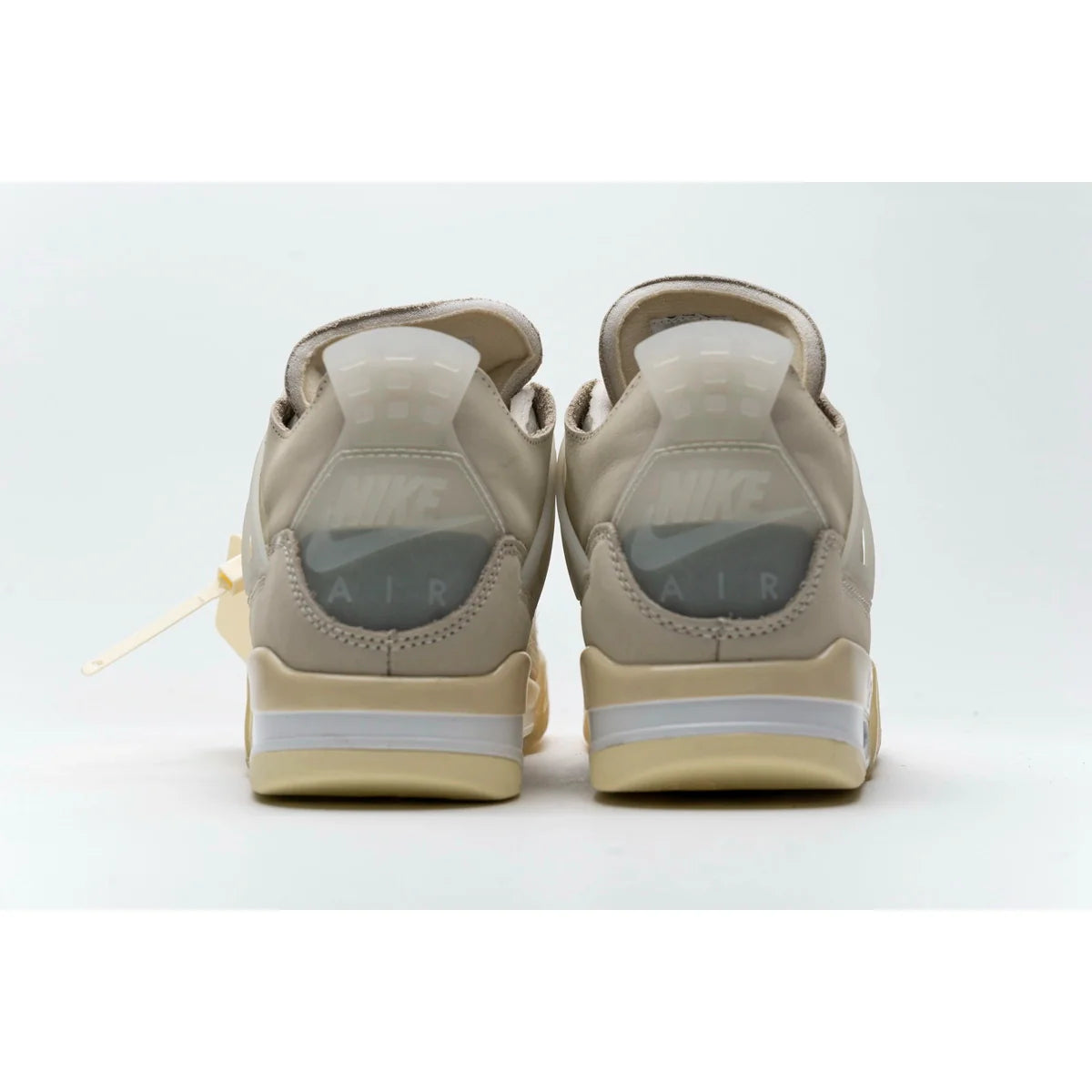 OFF White x Air Jordan 4 Retro Sail
