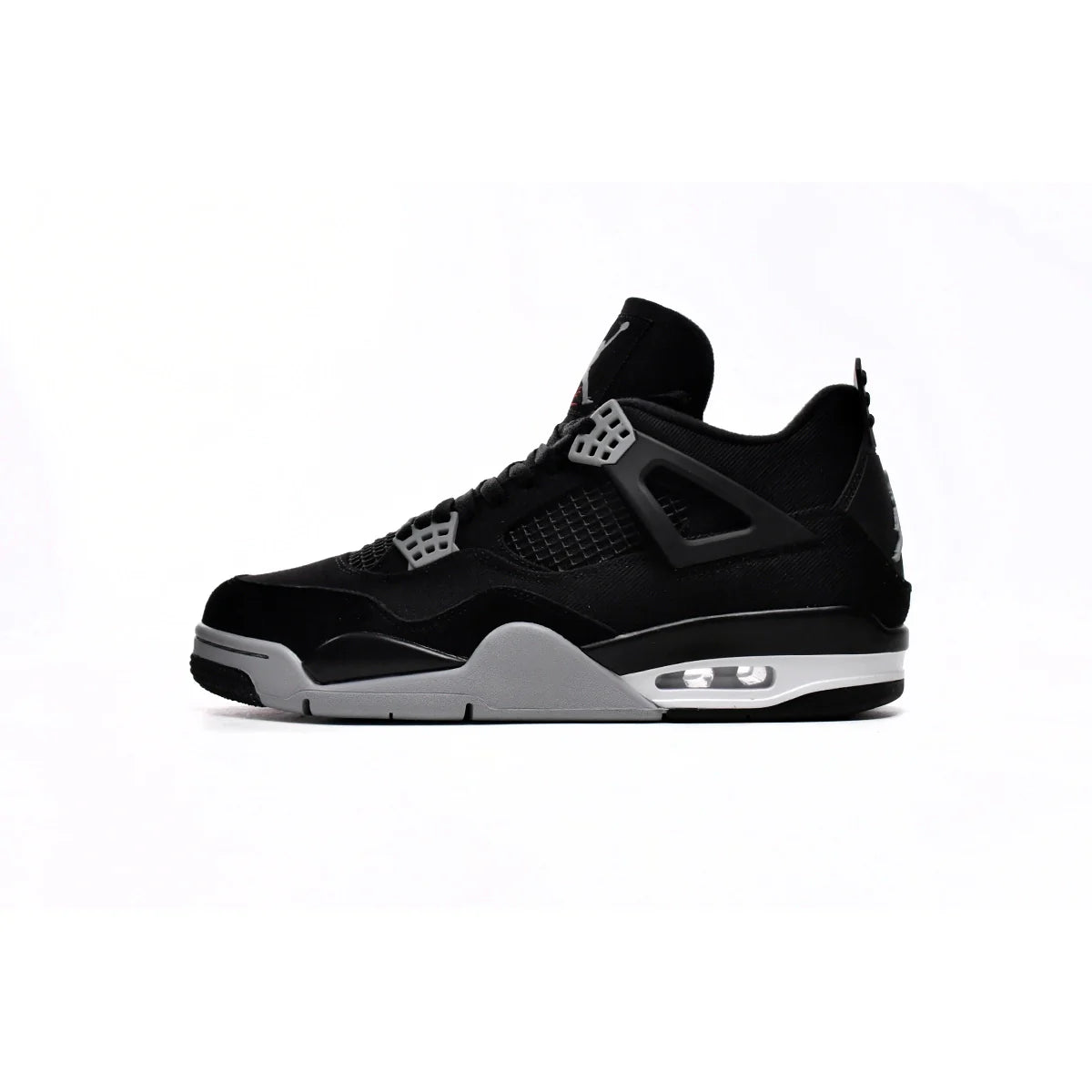 Air Jordan 4 Retro Black Canvas