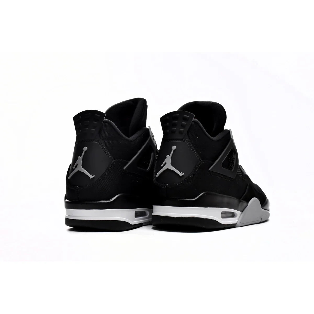 Air Jordan 4 Retro Black Canvas