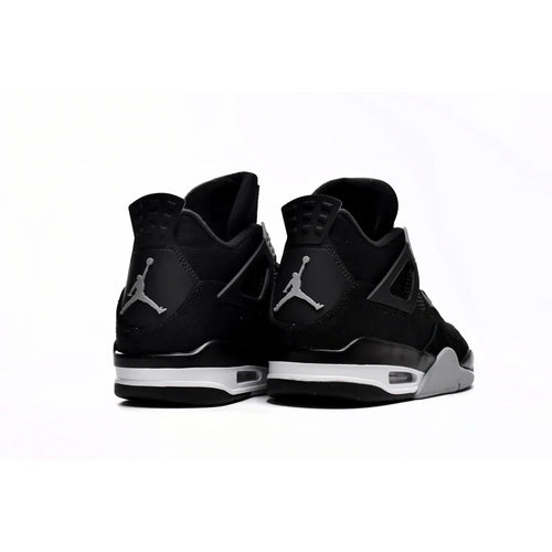 Air Jordan 4 Retro Black Canvas