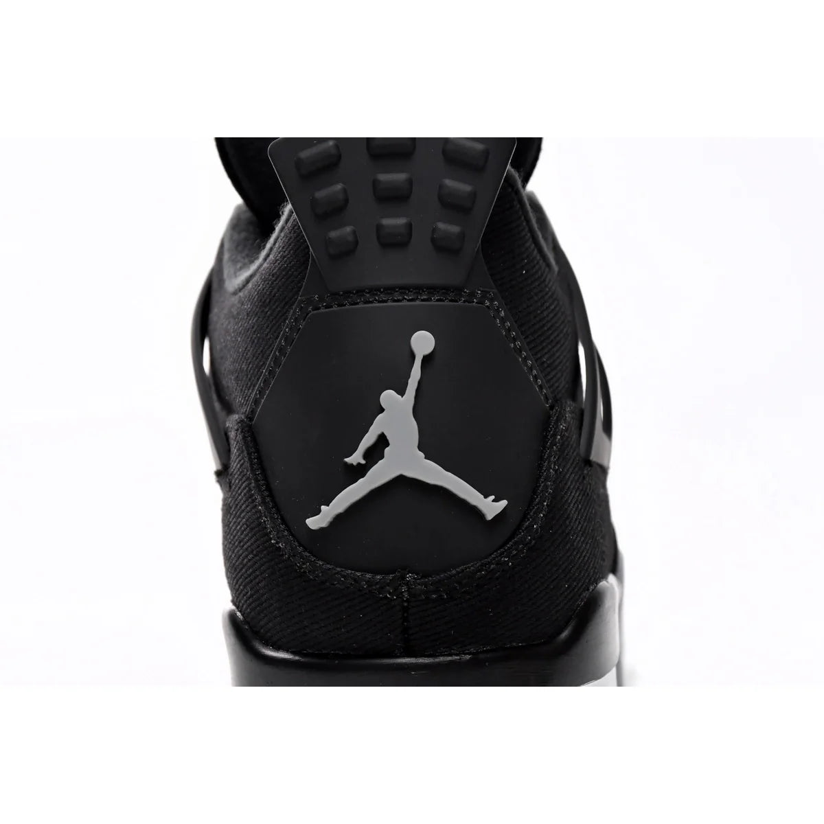 Air Jordan 4 Retro Black Canvas