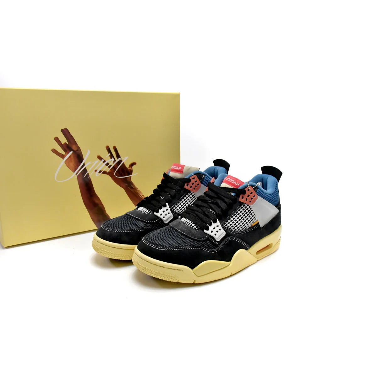 Union LA x Air Jordan 4 Retro SP Off Noir Black