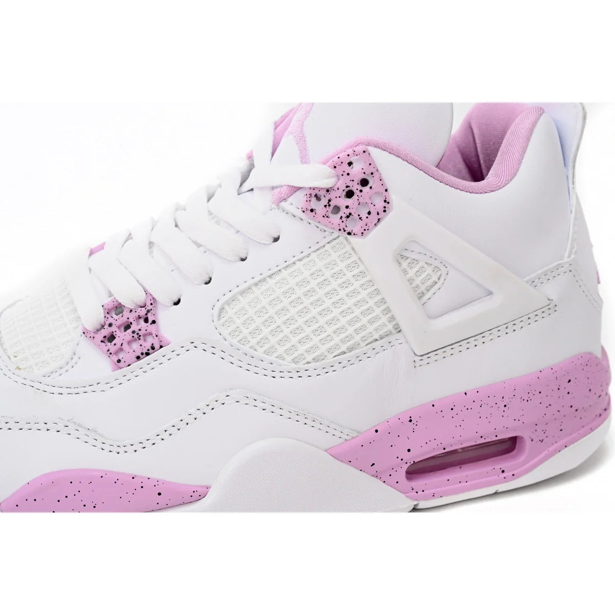 Air Jordan 4 White Pink