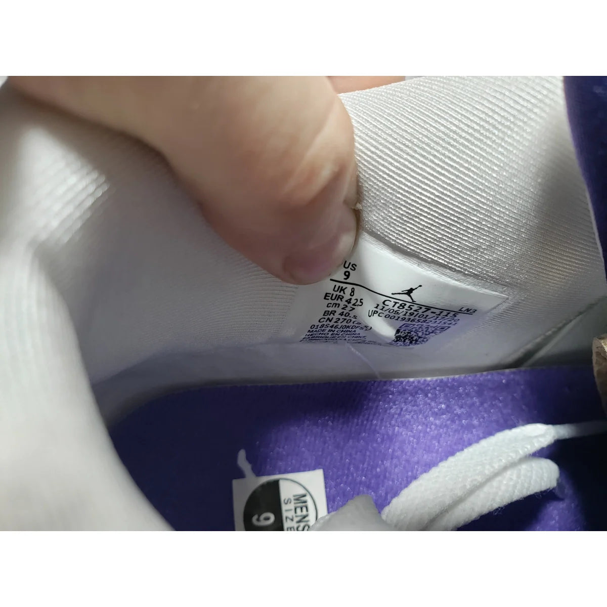 Air Jordan 4 Retro Purple Metallic
